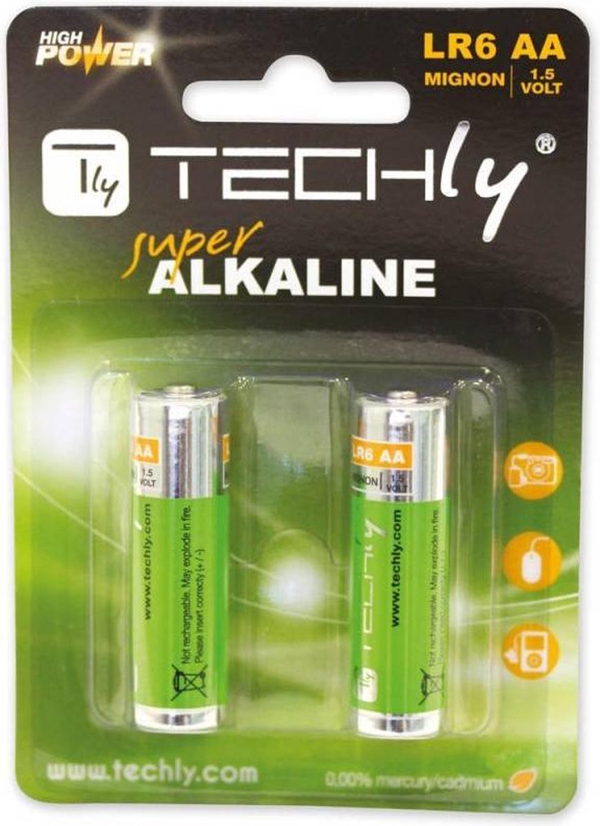 Techly LR06 AA 1.5V Single-use battery Alkaline 1,5 V