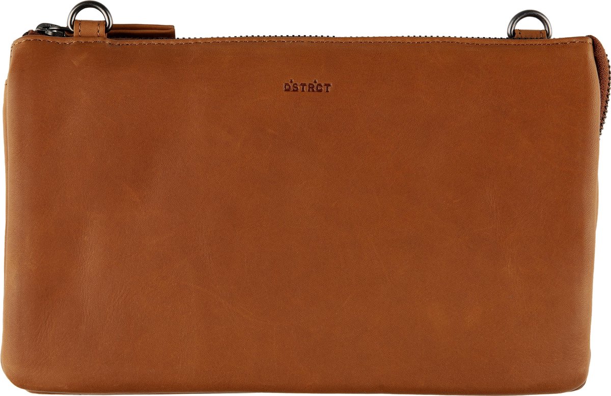 DSTRCT Wax Lane Dames Crossbodytas - Cognac