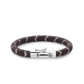 Rebel&Rose armband - Braided Round Metal Earth M (19,5CM)