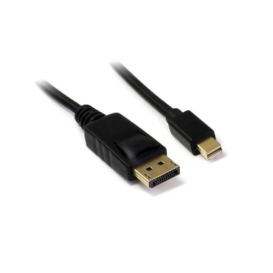StarTech.com Câble Mini DisplayPort vers DisplayPort de 1,8 m - Adaptateur Mini  DP vers DP 1.2 à 1,8 mètres - M/M - Noir (MDP2DPMM6)