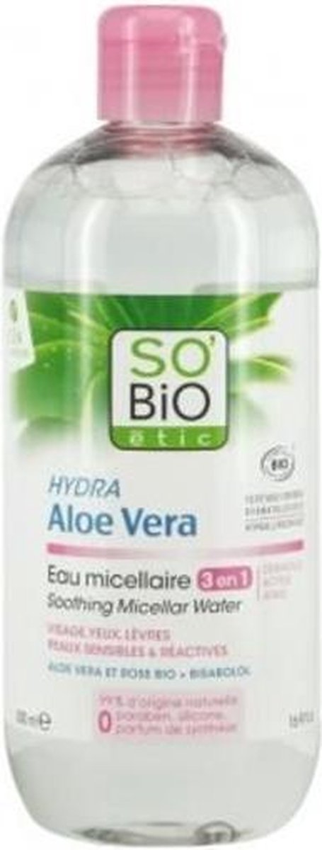 So bio etic al.ver micel.water 500 ml