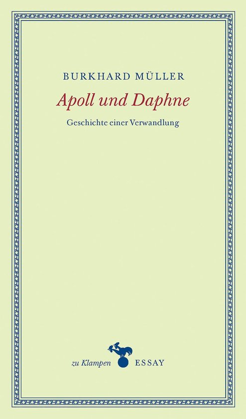 zu Klampen Essays - Apoll und Daphne - cover