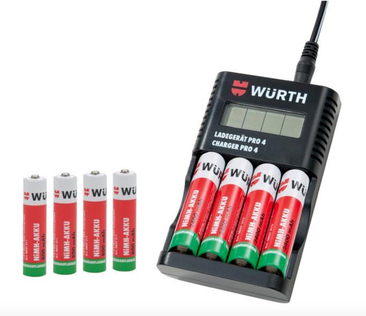 WURTH ACCULAADAPPARAAT PRO 4 - batterij oplader