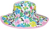 Banz Kinder Zonnehoedje Omkeerbaar Bloemen 56 Cm