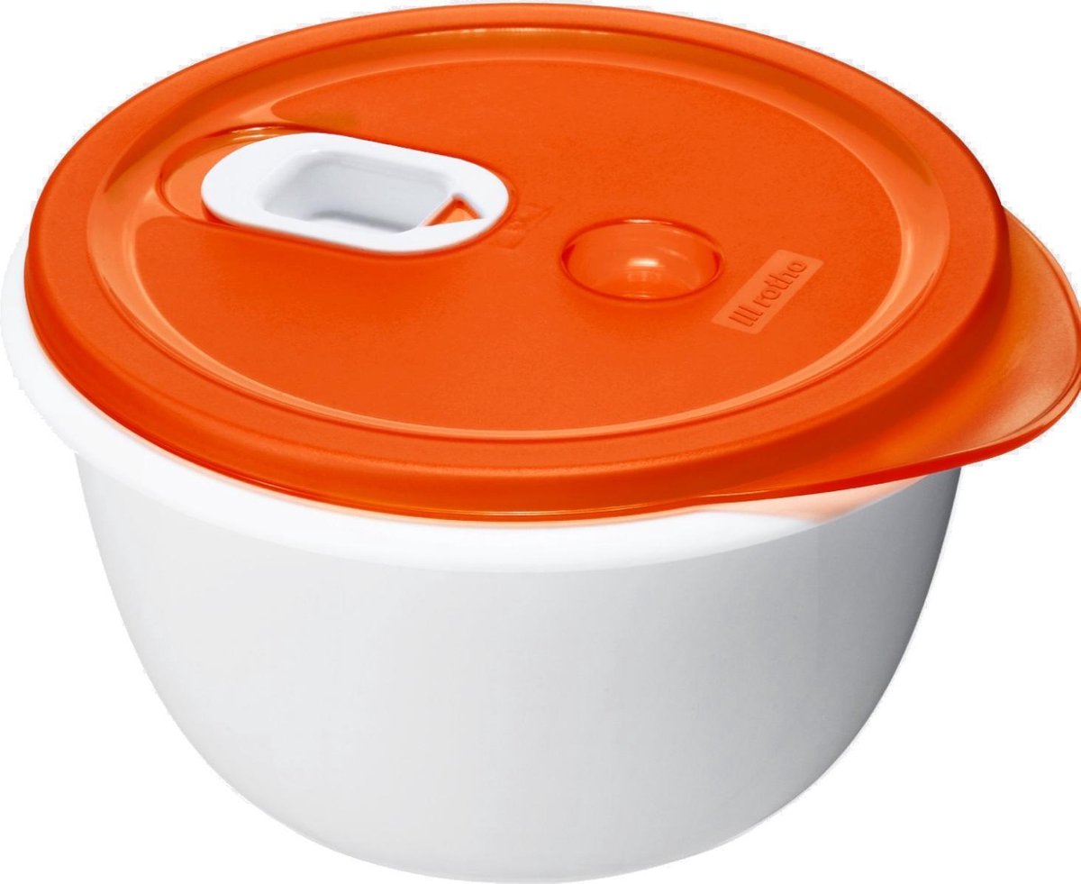 Rotho Clever Magnetronschaal 1.5L Papaya Rood