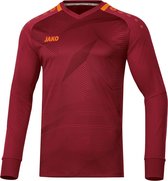 Jako Keepershirt Goal Wijnrood-Fluor Oranje Maat 2XL