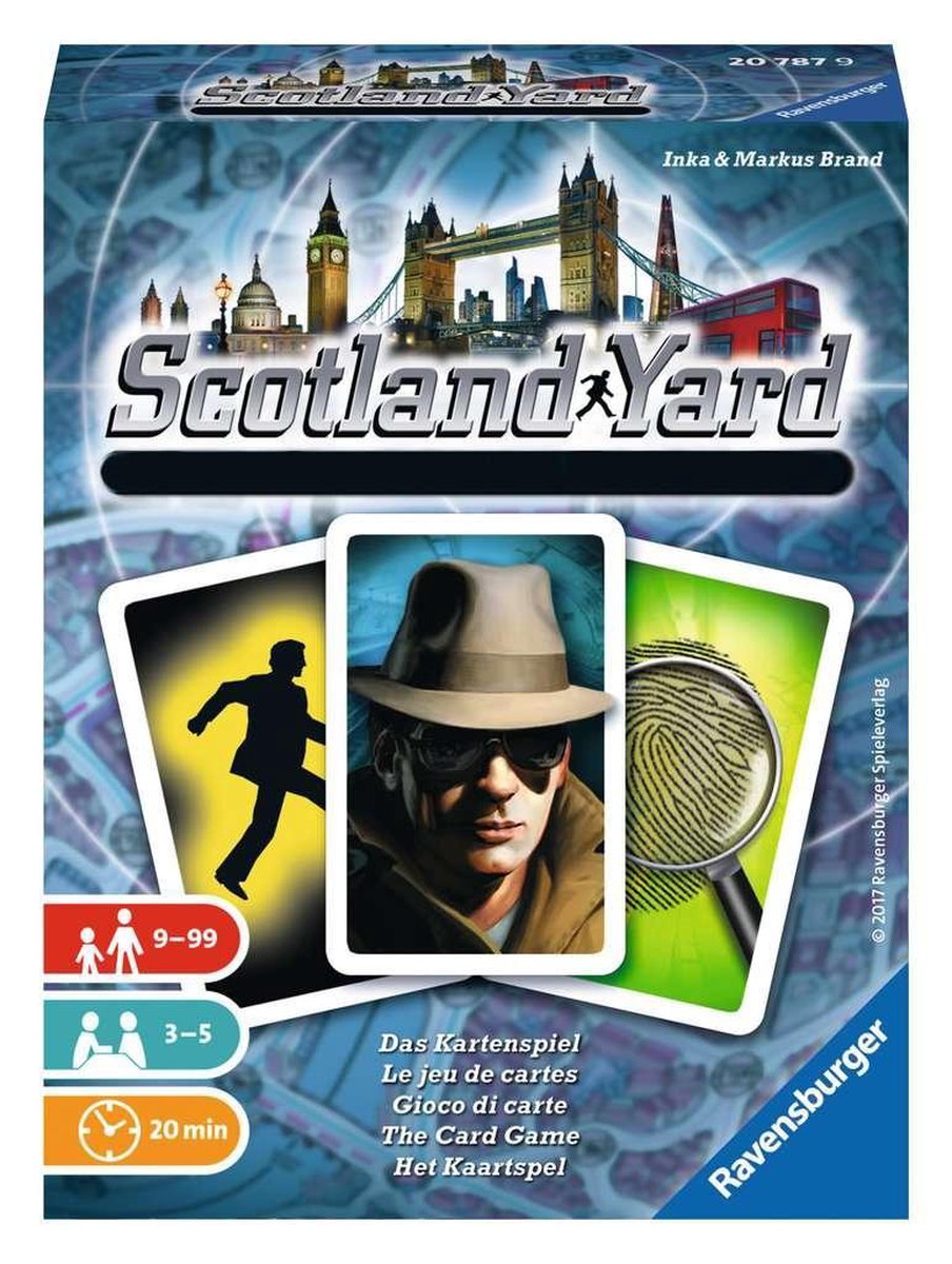 Ravensburger Scotland Yard kaartspel