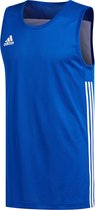 adidas 3G Speed  Sportshirt - Maat M  - Mannen - blauw/wit