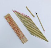 10 Chinese penselen bamboe