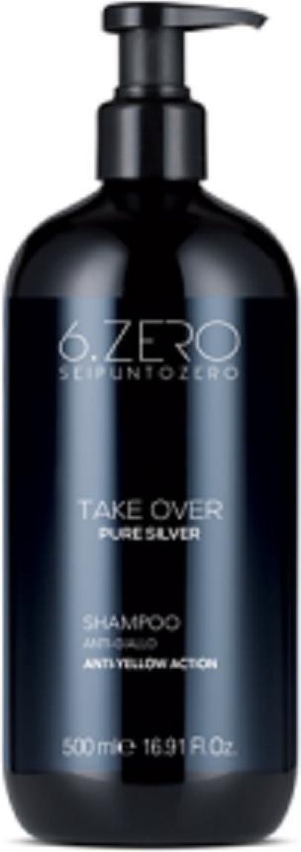 6.Zero Take Over Pure Silver shampoo 500ml | bol.com
