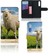 Coque Téléphone Xiaomi Mi 9 SE Flip Housse Moutons Et D'Agneaux