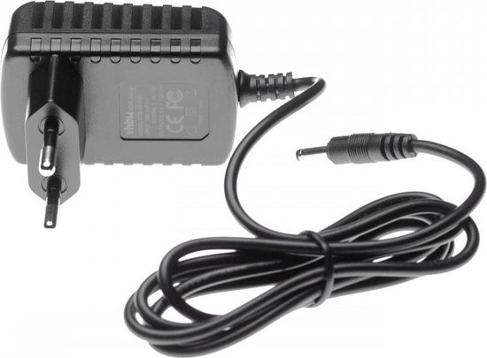 9V voeding voor gitaarpedalen, 100-240V AC naar DC 9Vdc 1.5A 1A voedingsadapter middennegatief, met 5-wegs margrietkabel voor Boss gitaareffectpedalen Casio keyboard