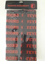 2 rekbare Feyenoord boekenkaften -  Géén kaftpapier meer nodig