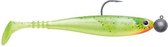Jackson Zanderbait rigged - 12 cm - hot chartreuse