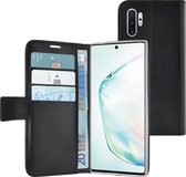 Azuri Samsung Note 10 Plus hoesje - Walletcase - Zwart