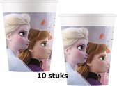 Disney Frozen 2 party bekers karton - 10 stuks