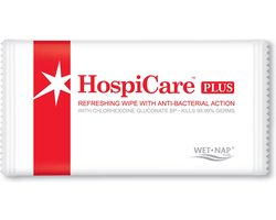 Wet-Nap Hospicare verfrissingsdoekjes met anti-bacteriële werking 100 stuks