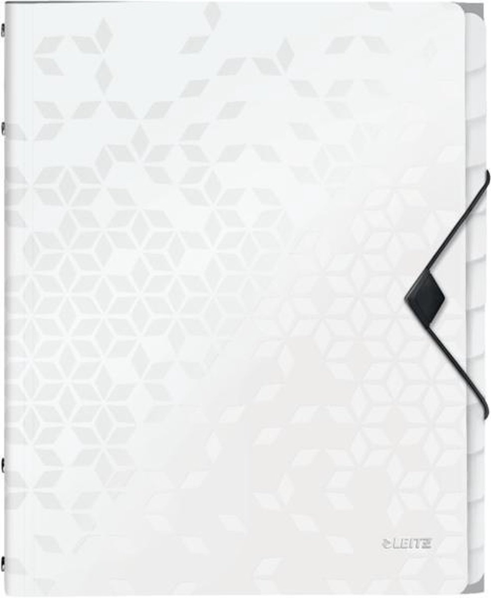 Leitz WOW Sorteermap Kunststof - A4 - 12-tabs - Wit
