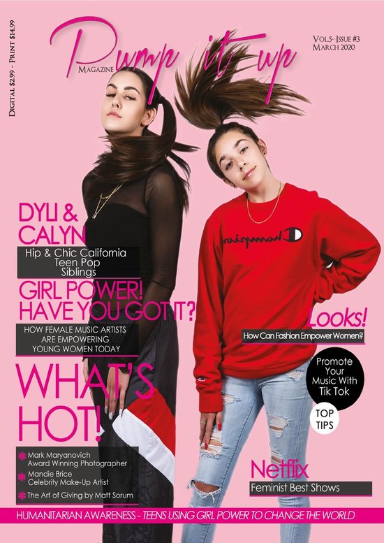 5 3 - Pump it up Magazine - Calyn & Dyli - Hip and chic Cali ... - cover