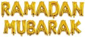 Ramadan Mubarak - Letters ballonnen