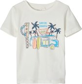 Name-it Witte Jongens Tshirt Facay (surfers paradise) - 98