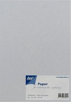 Joy! Crafts Papierset linnen structuur - wit 8099/0241 A5 20 vel