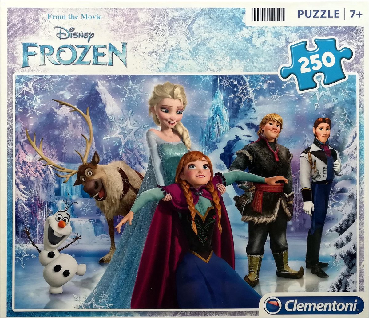 Regeren rand hulp Disney Frozen Puzzel - 250 Stukjes - Clementoni | bol.com