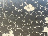 Anti inkijk | Decoratieve raamfolie | bloemend motief | zelfklevend | 91 x 300 | krasvast | uniek design| privacy verhogend