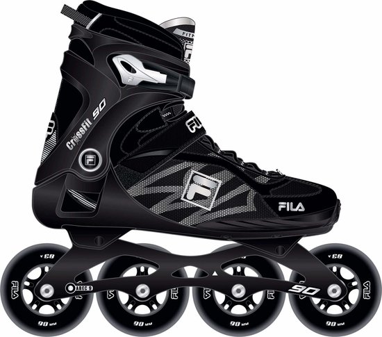 Fila Fila Crossfit 90 Inlineskates - Maat 47 - Unisex - zwart/wit | bol.com