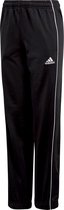 Pantalon de sport adidas Core18 Pes Pant Junior - Taille 116 - Unisexe - noir / blanc