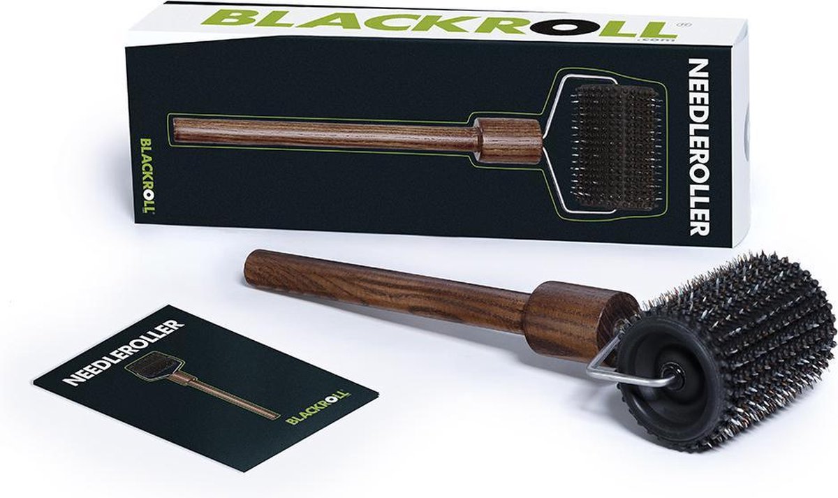 BLACKROLL® NEEDLEROLLER – Fascia-massageroller – Voor spierherstel & verbeterde doorbloeding – Zwart