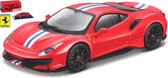 Ferrari 488 Pista Signature 1:43 rood/wit/blauw