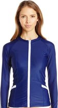 Cabana Life UV beschermende Zwemtop Dames - Donkerblauw - Maat 44 (XL)