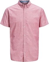 JACK&JONES ESSENTIALS JJESUMMER SHIRT S/S S21 STS Slim fit Heren T-shirt - Maat S