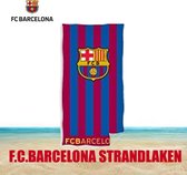 F.C.B. Barcelona 100% Katoenen Handdoek / Strandlaken - 70x140 cm