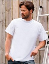 Wit grote maten t-shirt 4XL