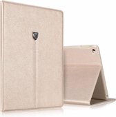 iPad Pro 9.7 Case , XUNDD Noble Series, Luxe magnetische Flip Cover Stand portemonnee lederen case Goud