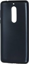 Nokia 8 zwart colour silicone tpu hoesje