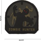 101 Inc Embleem 3D Pvc Zombie Hunter Acu-A  13042