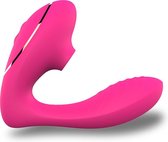 Clitoral sucking Vibrator voor vrouwen - G Spot - Waterproof Roze (Discreet)