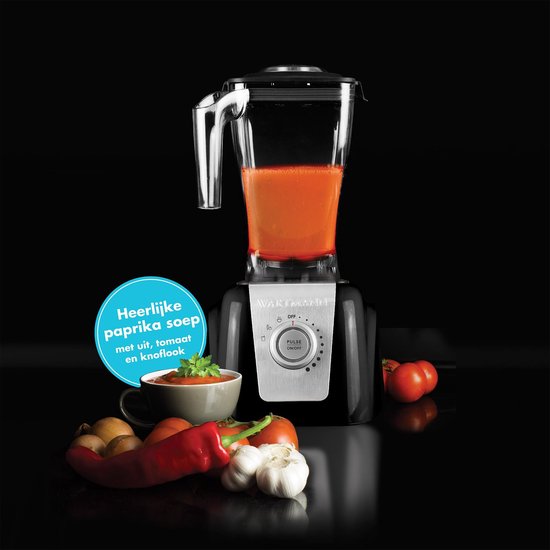 Wartmann High Speed Blender, WM-1807 HS, Tritan, 30k TPM, zwart van Wartmann — afbeelding 5