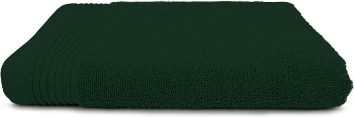 The One Voordeel Baddoeken DeLuxe Donker Groen 5 stuks 60x110cm