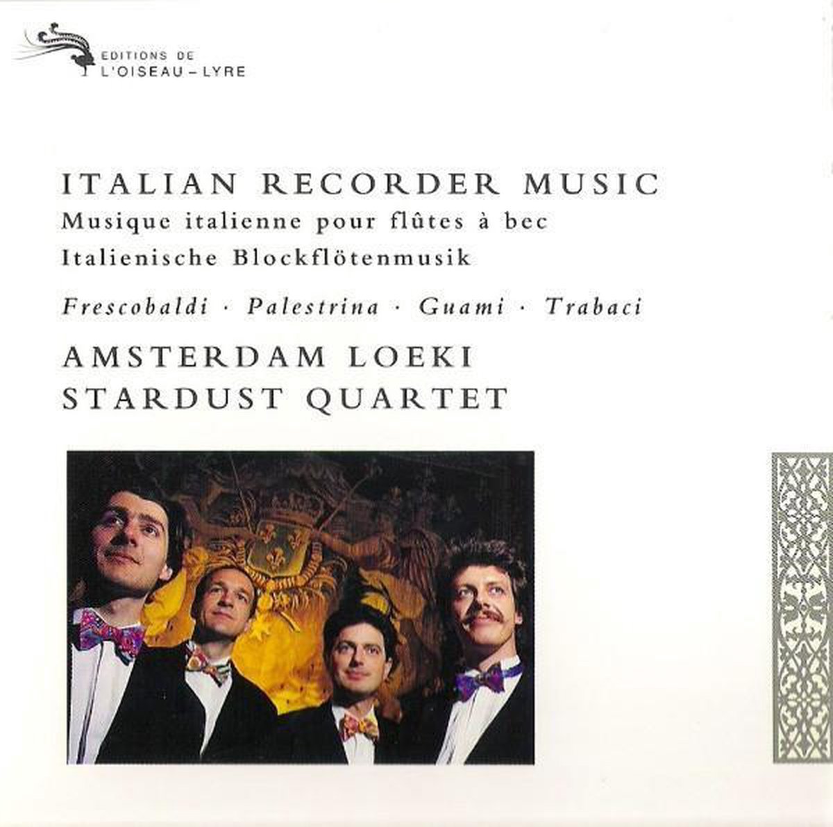 Italian Recorder Music - Amsterdam Loeki Stardust Quartet