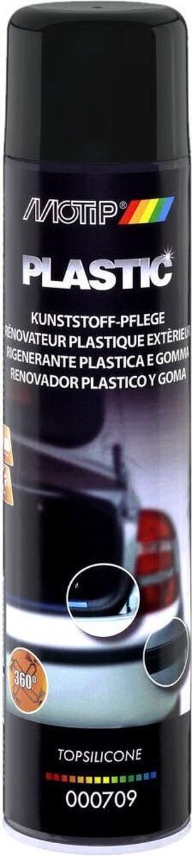 MoTip Car Care Black Plastic & Rubber
