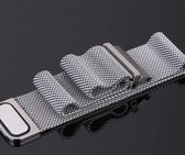 Horlogeband van RVS voor Withings Move ECG | 18 mm | Horloge Band - Horlogebandjes | Zilver