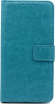 Samsung Galaxy J7 2017 Hoesje - Portemonnee Book Case - Kaarthouder & Magneetlipje - Turquoise