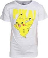 Pokémon - Kids white Pikachu t-shirt - 86/92