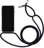 Transparant Backcover Hoesje Case iPhone 11 Pro Max met zwart koord