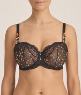 PrimaDonna Midnight Garden Balconnet Bh 0163143 Zwart - maat 65E