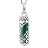 Engelsrufer - Ketting - Gerhodineerd Sterling Zilver